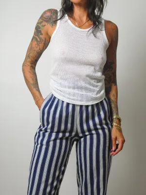 1980's Cotton Mesh Tank Top