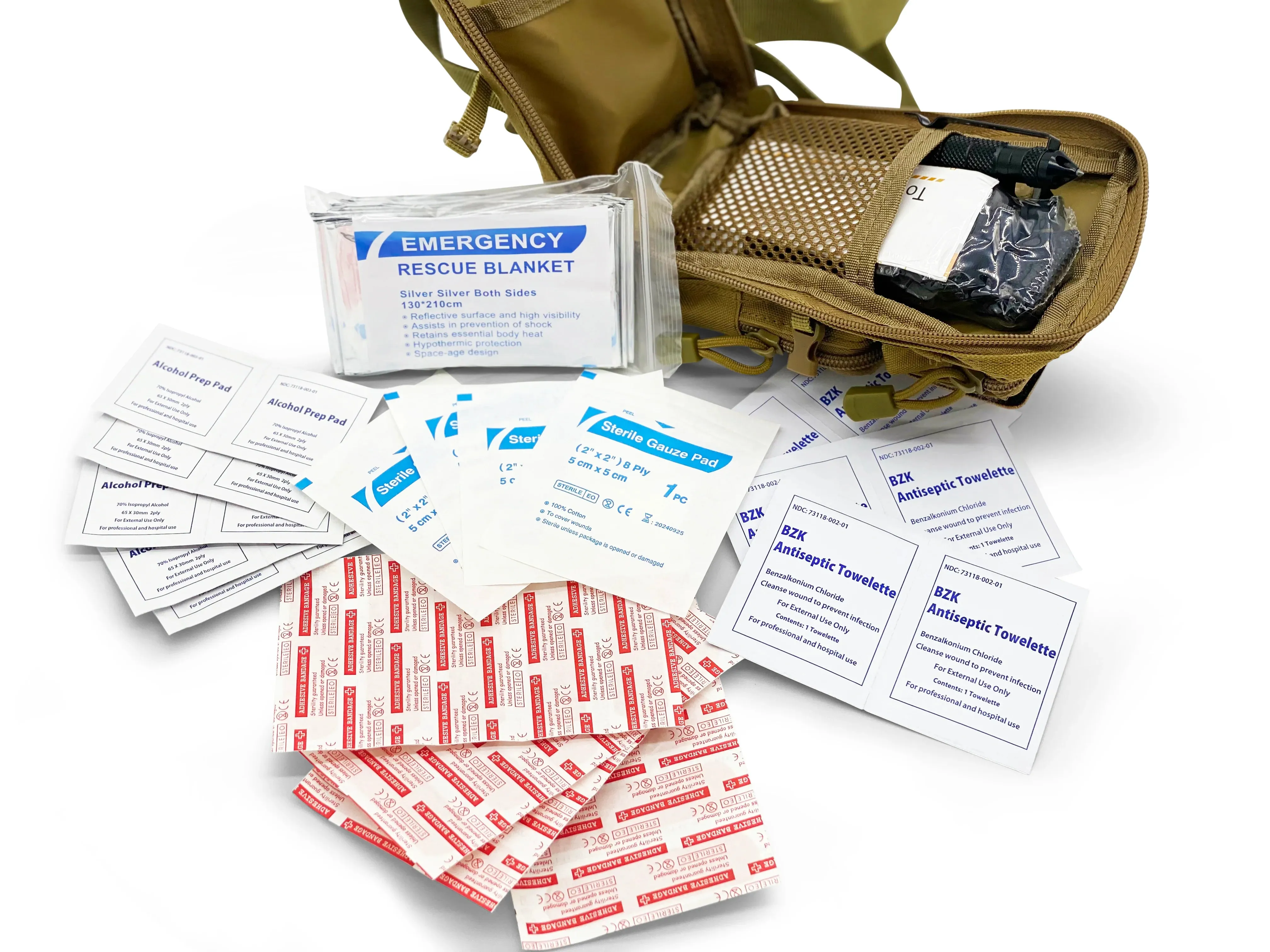4X4 COLORADO SURVIVAL   First Aid KIT - 76 PIECES