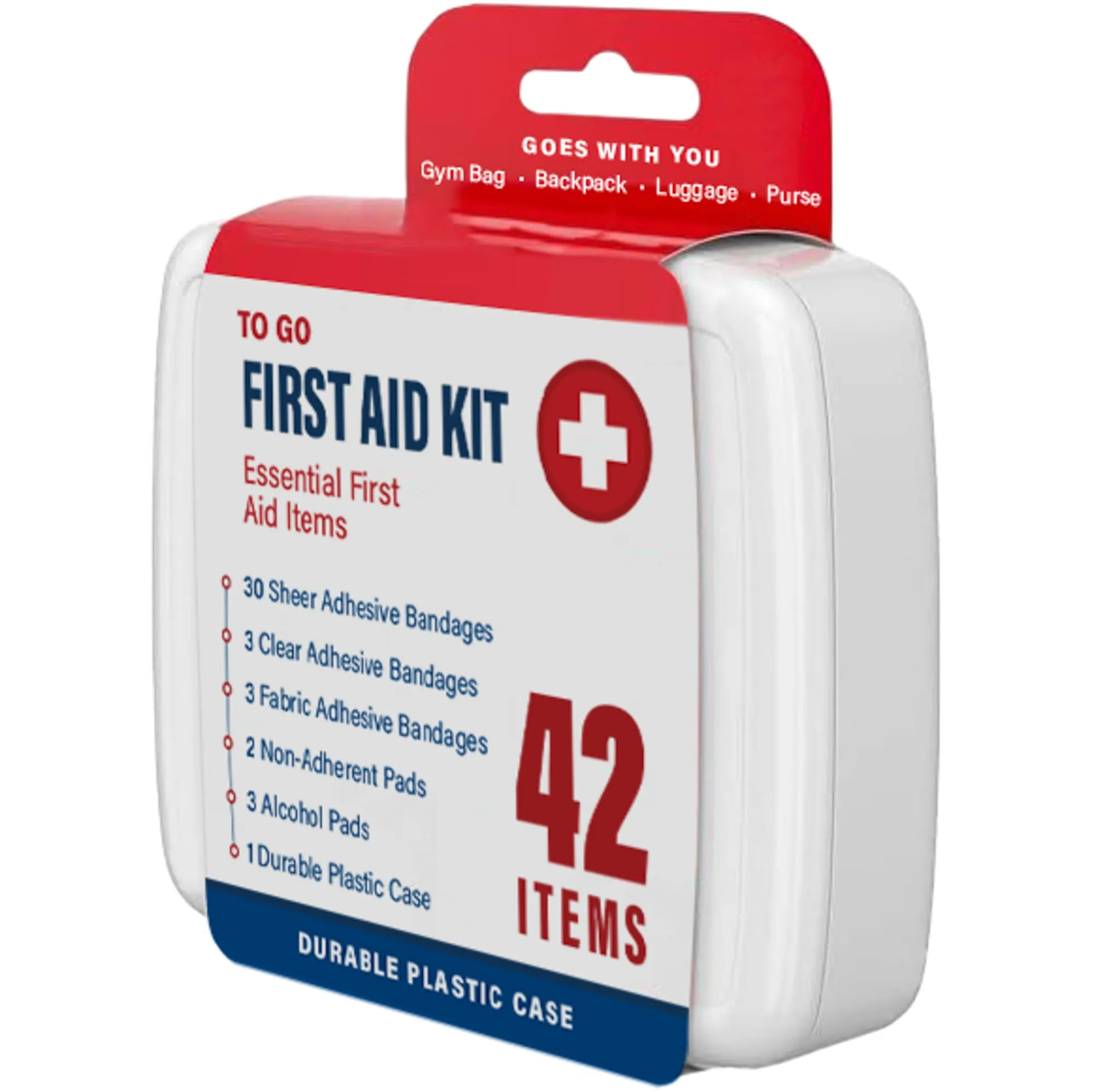 500 Piece Mini First Aid Kit for Home, Car, Office, Outdoors, Travel Size Small First Aid Kits with Adhesive Bandages and Pads - Bulk First Aid Supplies in Compact & Lightweight Case (12 Pack) 500 Pieces [12 Pack]