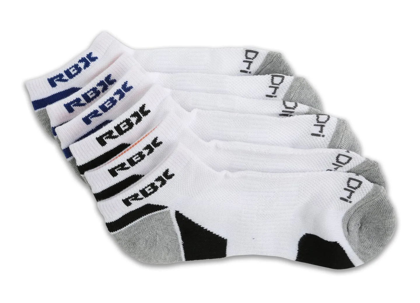 6 Pack Boy's Low Cut Socks