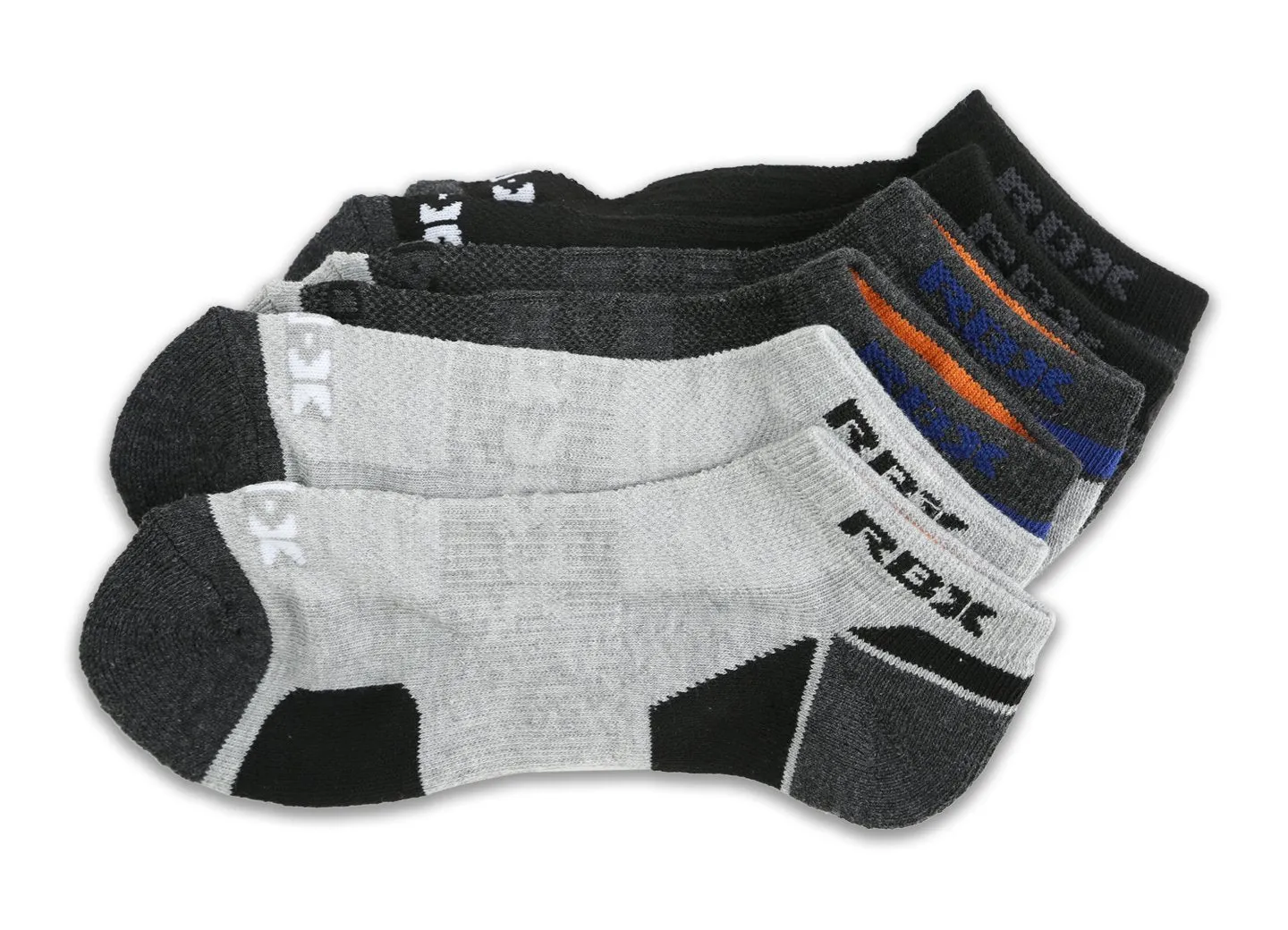 6 Pack Boy's Low Cut Socks