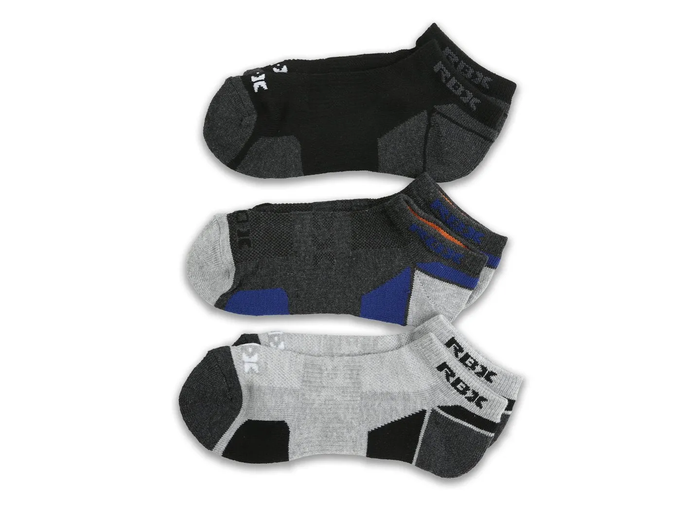 6 Pack Boy's Low Cut Socks