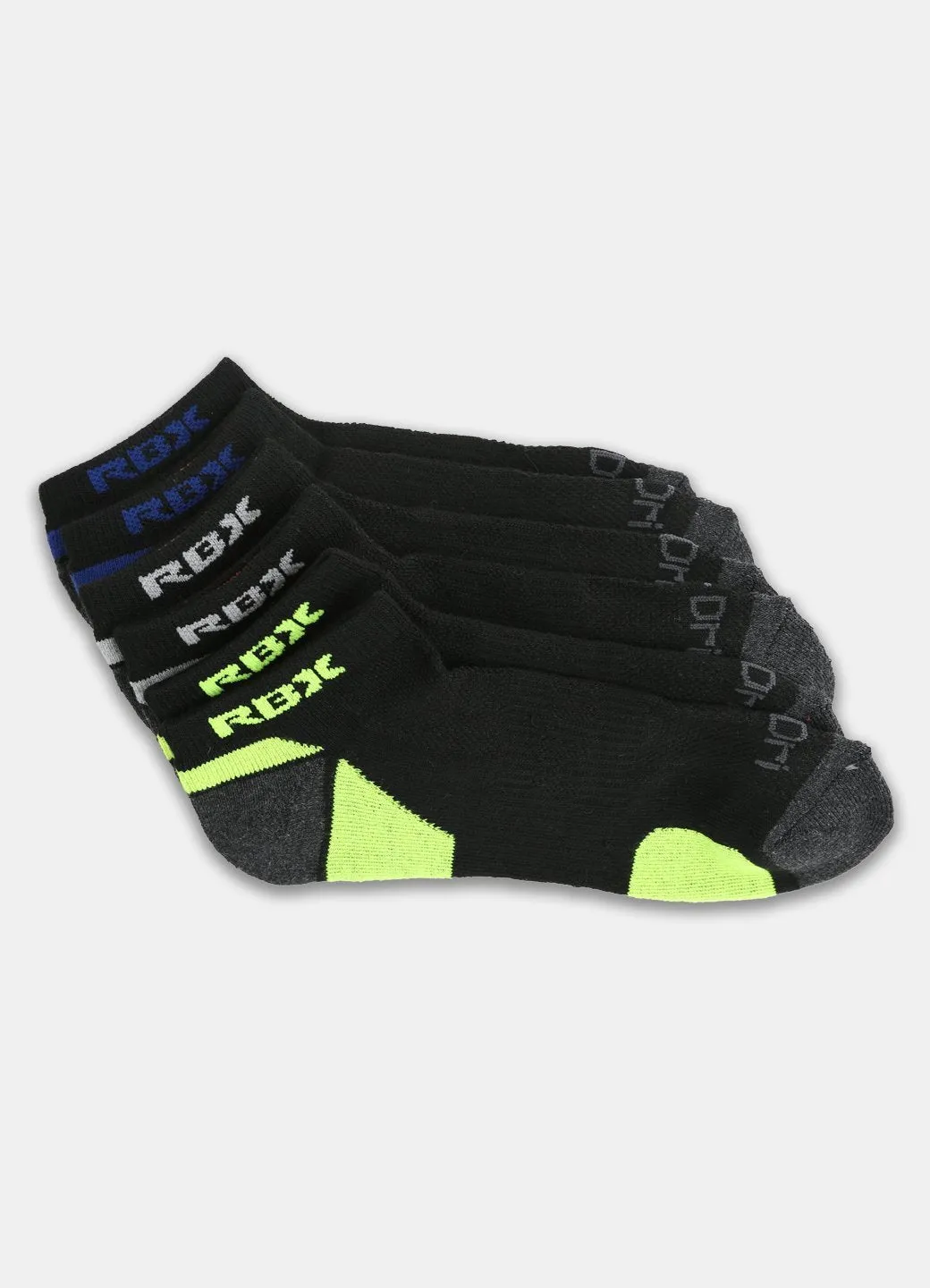 6 Pack Boy's Low Cut Socks
