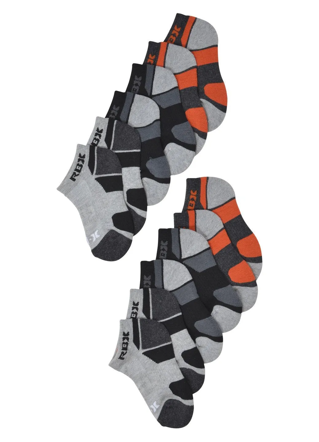 6 Pack Boy's Low Cut Socks