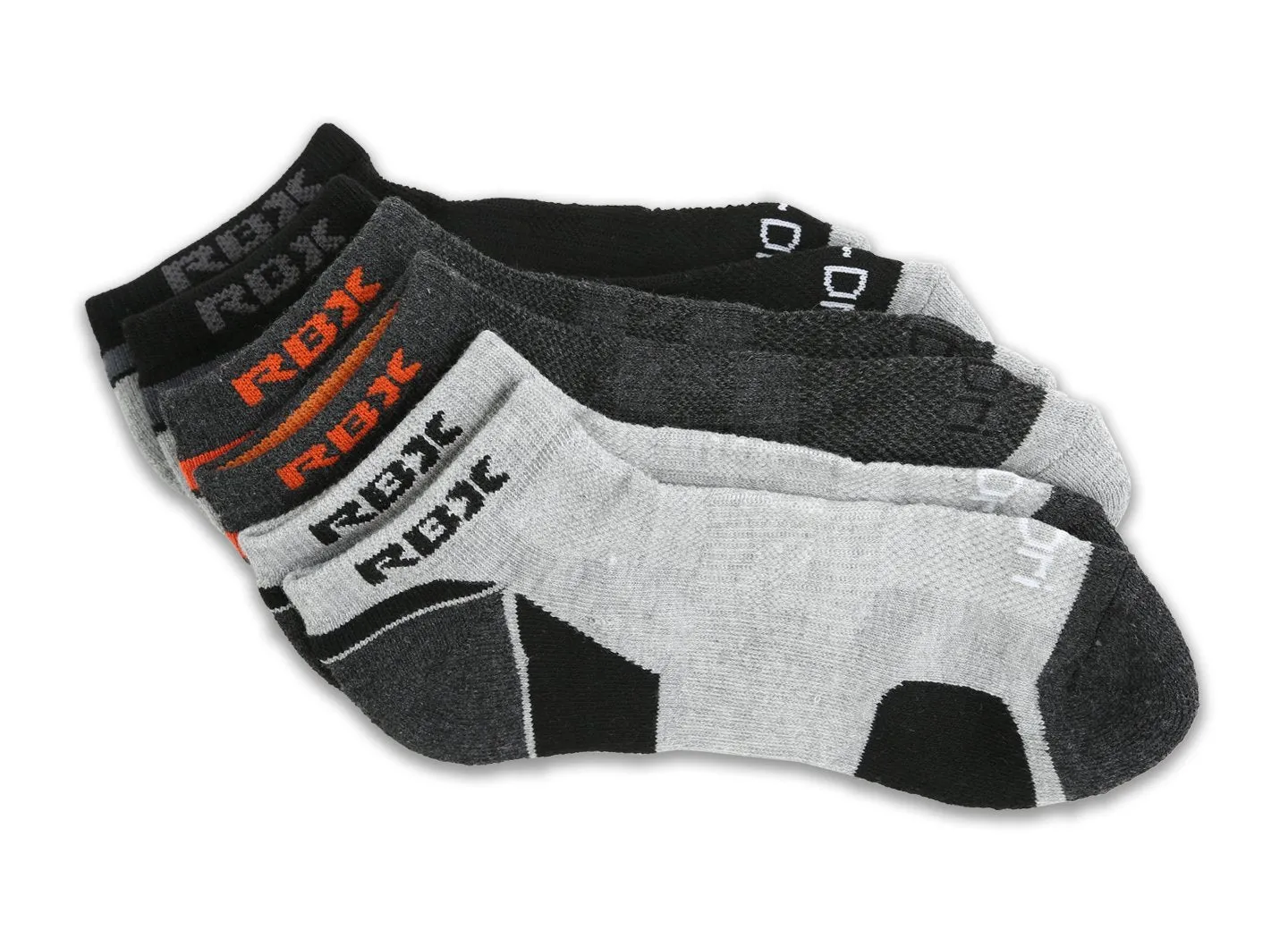 6 Pack Boy's Low Cut Socks