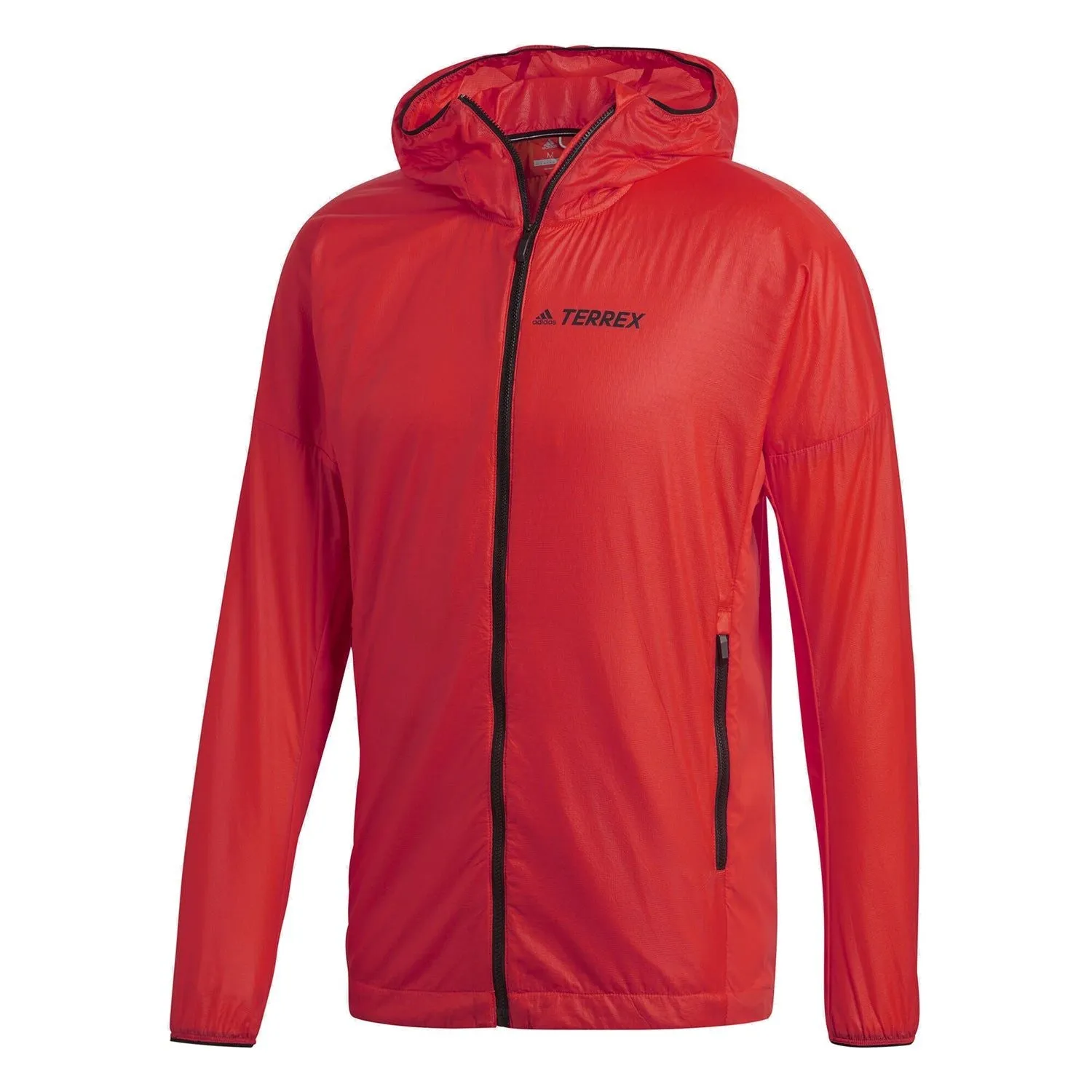 adidas Terrex Agravic Alpha Hooded Shield Jacket - Red
