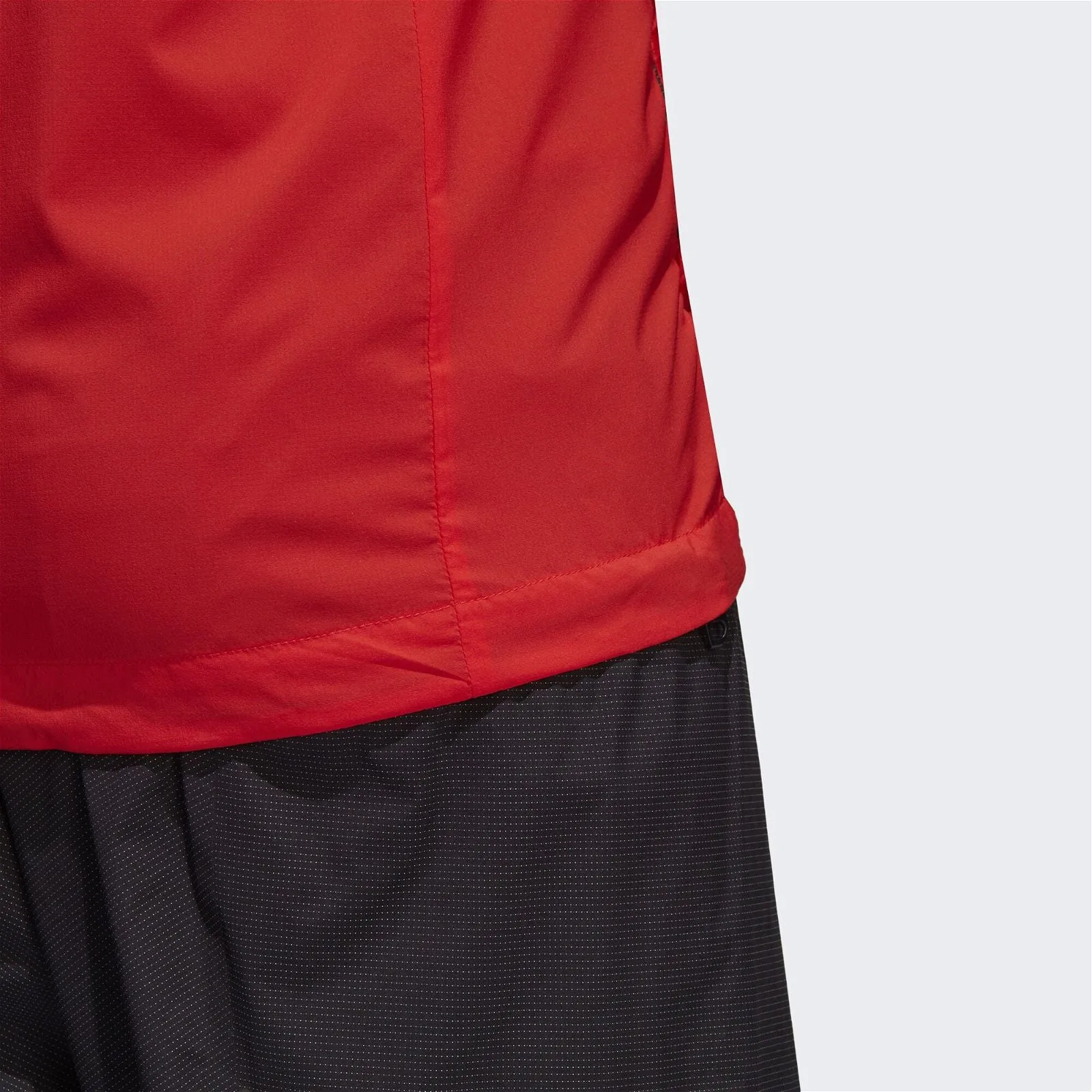 adidas Terrex Agravic Alpha Hooded Shield Jacket - Red