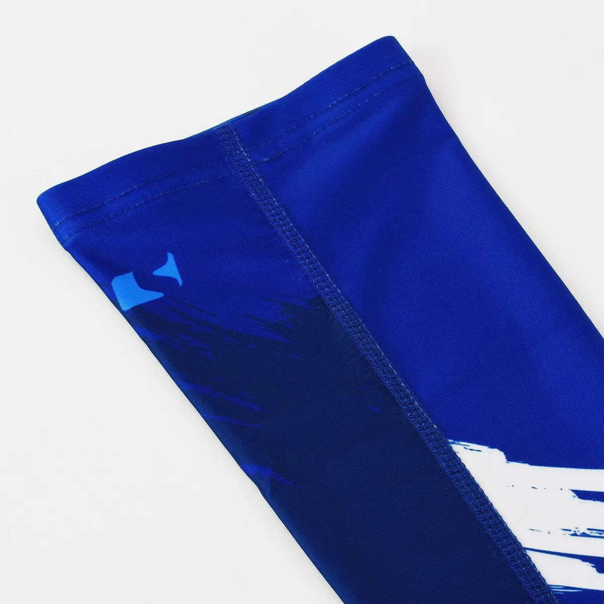 Aerial blue and navy arm sleeve