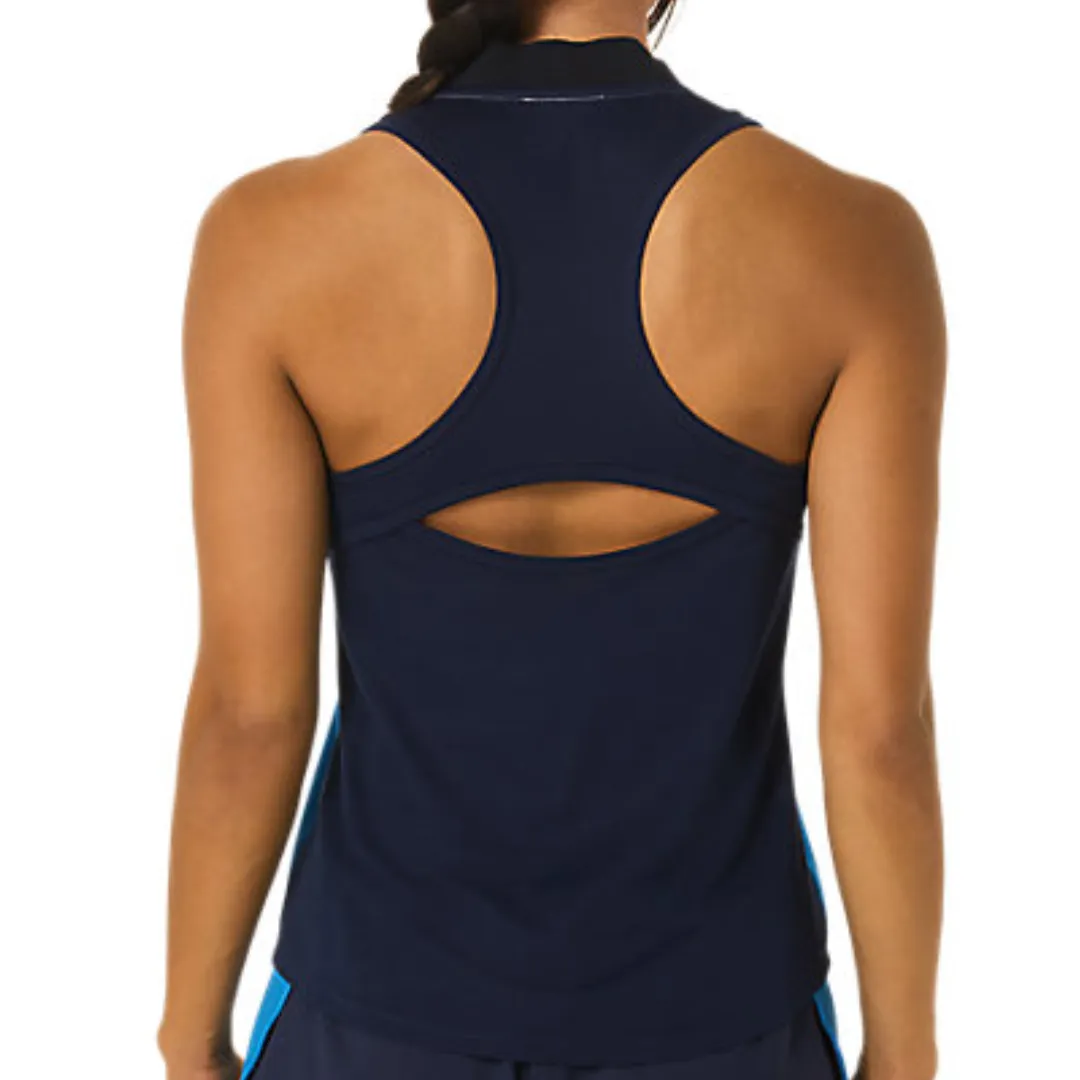 Asics Women Match Tank - Sky/Reborn Blue