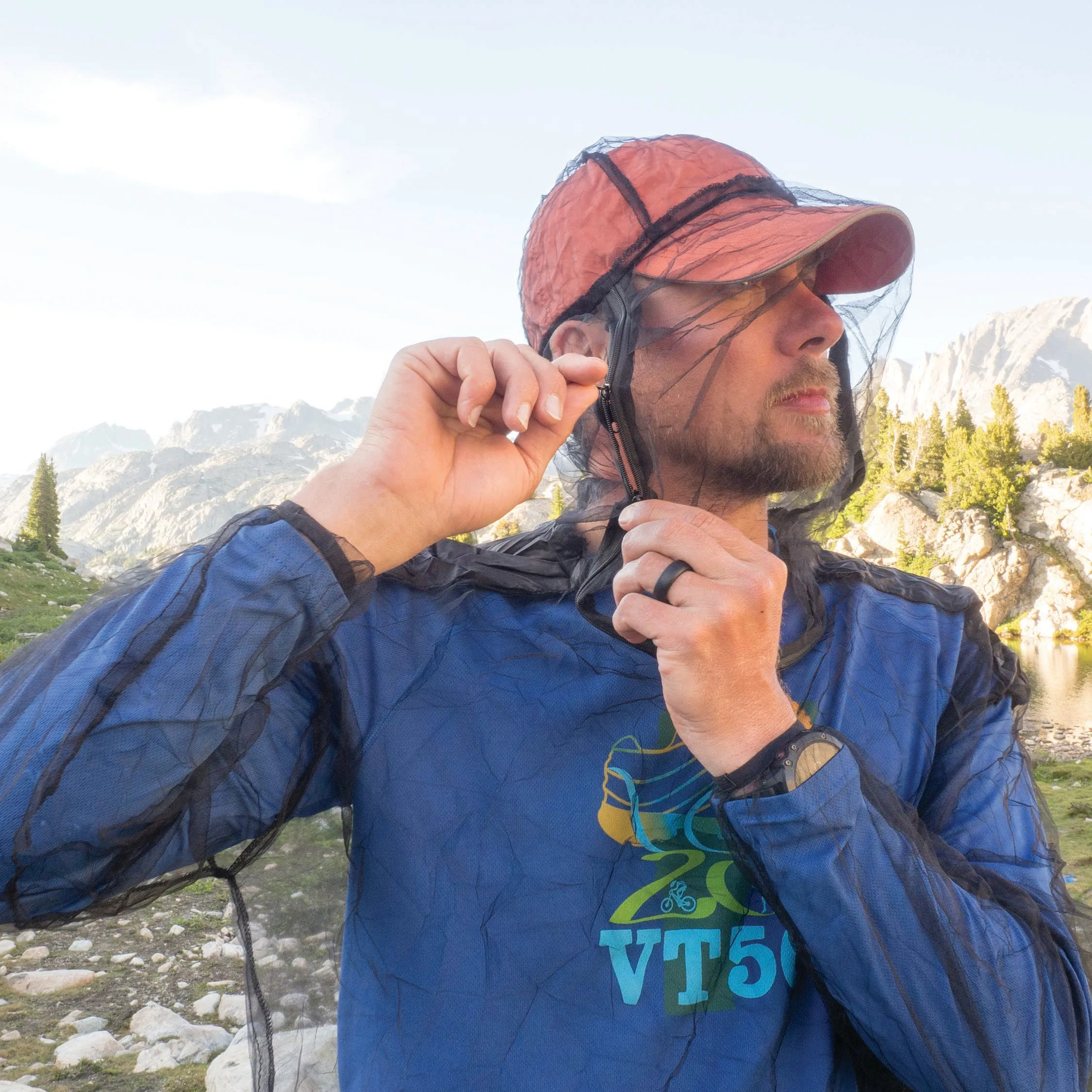Ben's Invisinet Bug Jacket - L/XL Size with Mosquito Netting for Ultimate Protection