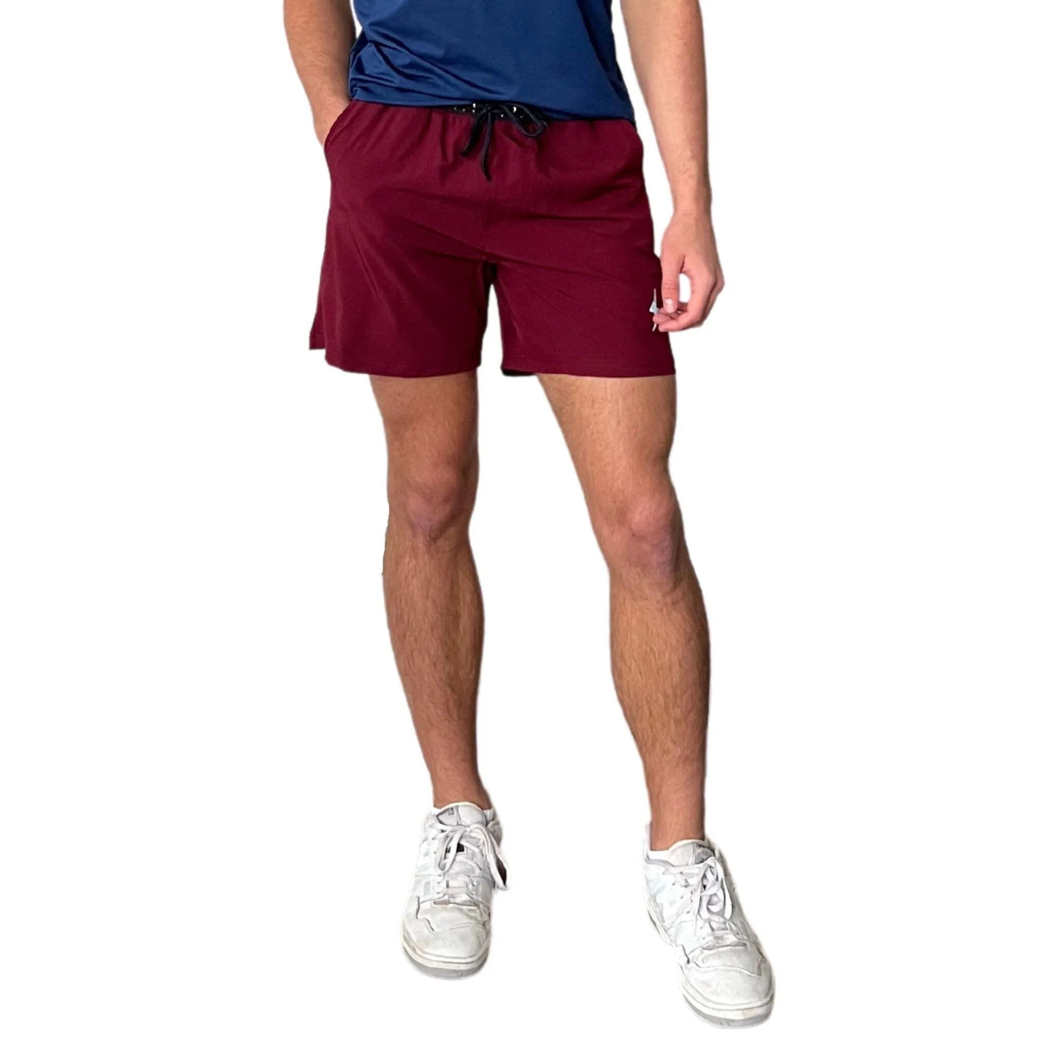 BRUCE BOLT 5" SHORT W/ LINER - MAROON