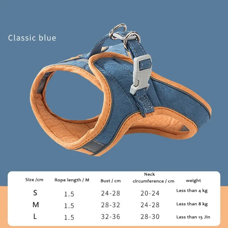 Cat Leash and Harness Vest Set