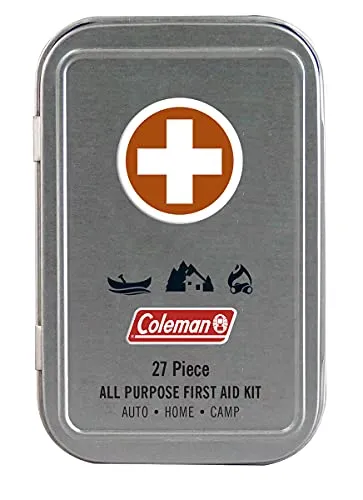 Coleman: 27 Piece All Purpose Mini First Aid Kit - for Auto, Home & Camping
