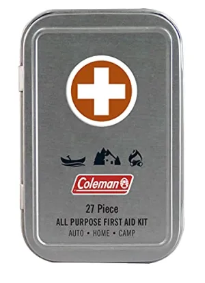 Coleman: 27 Piece All Purpose Mini First Aid Kit - for Auto, Home & Camping