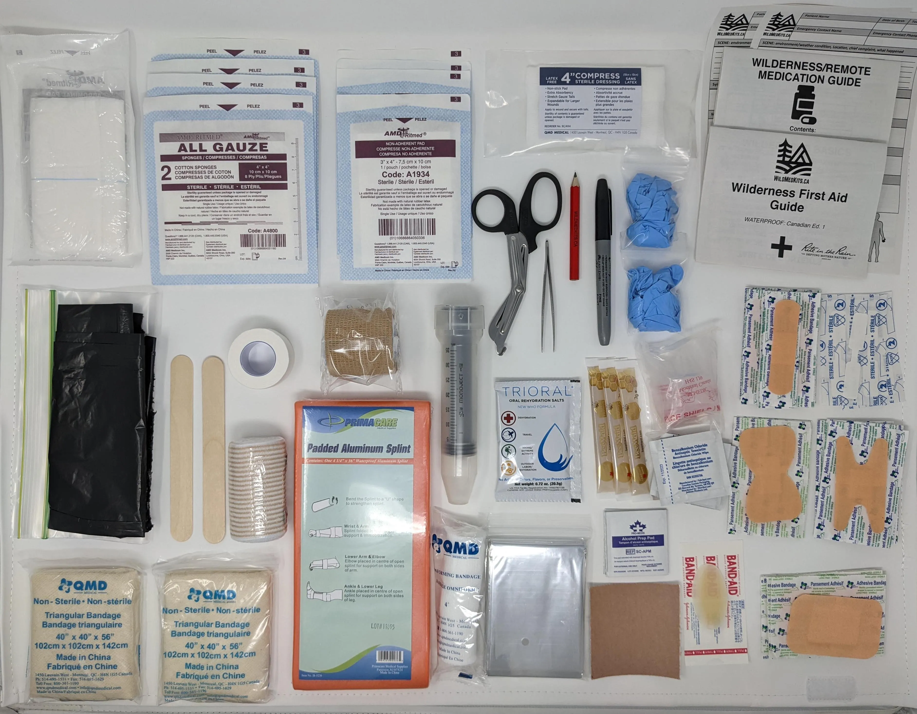 Comprehensive Wilderness First Aid Kit
