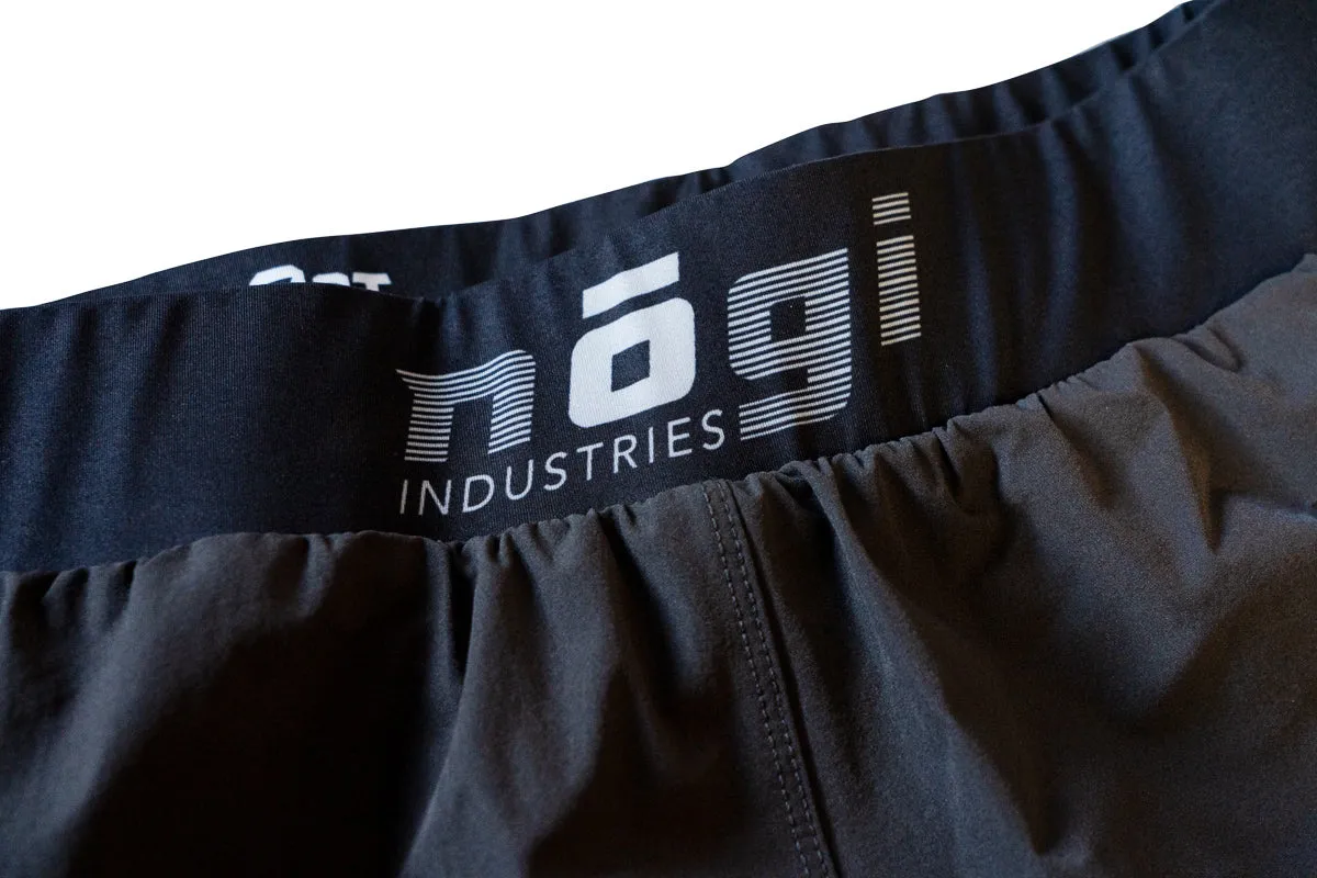 Ghost 5" Premium Lined Grappling Shorts - New Jersey Gray by Nogi Industries