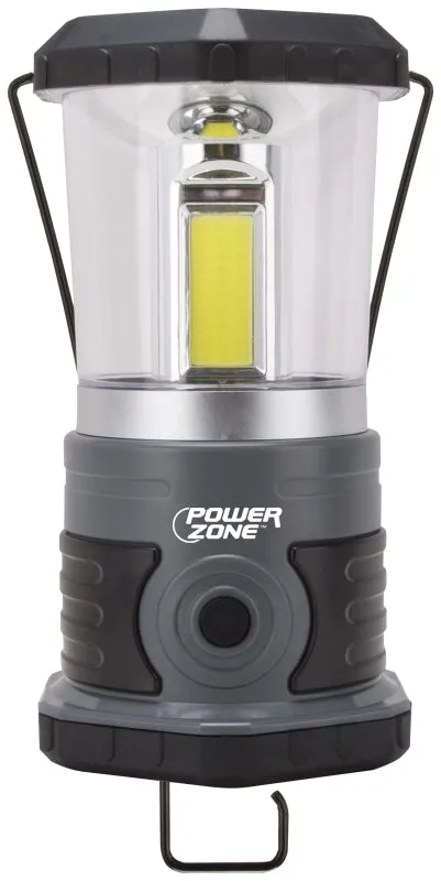 PowerZone 63992 Portable Lantern, D Battery, D Battery, LED Lamp, 1250 Lumens, 25 m Beam Distance, 40 hrs Run Time :EA: QUANTITY: 1