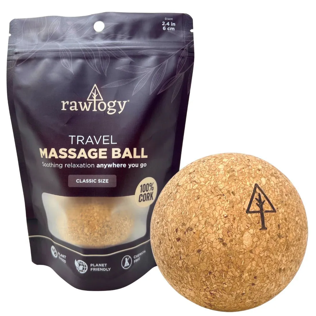 Rawlogy Cork Massage Ball