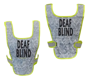 Reflective Running Vest - Deaf / Blind