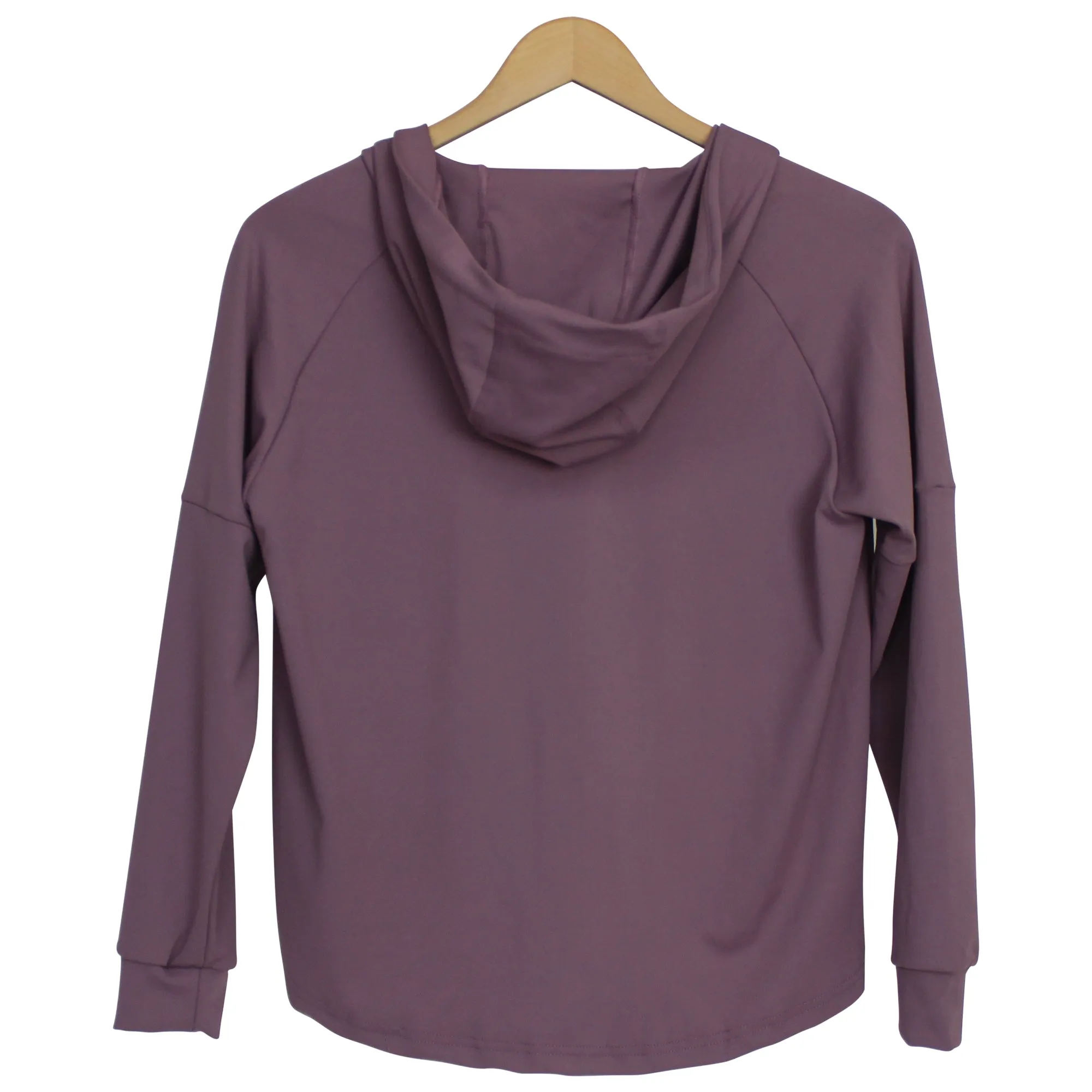 SOBEYO Full-Zip Jacket Lightweight Breathable Yoga Fitness Work-out sport Hoodies Dusty Rose