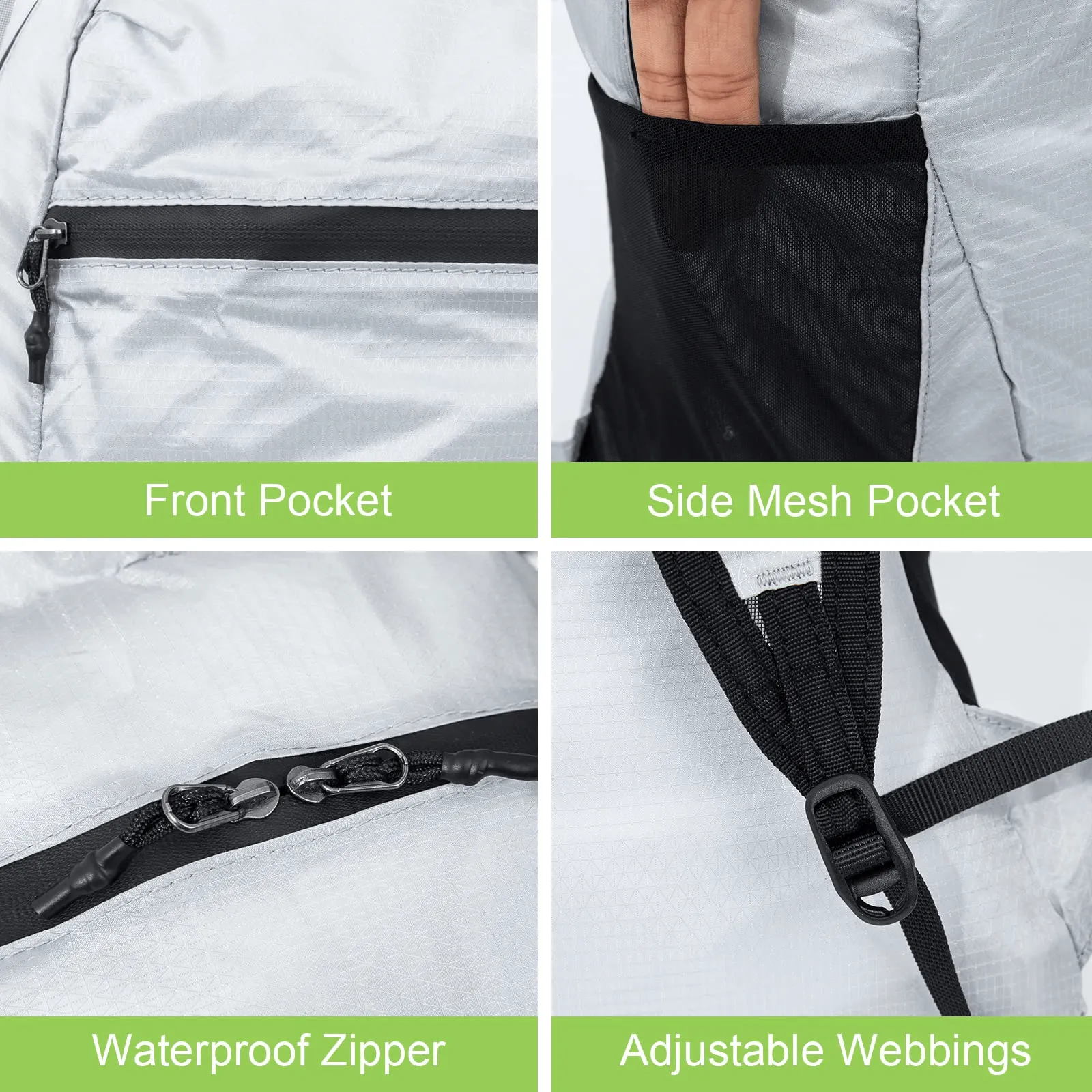 Ultralight Packable Backpack for Outdoors