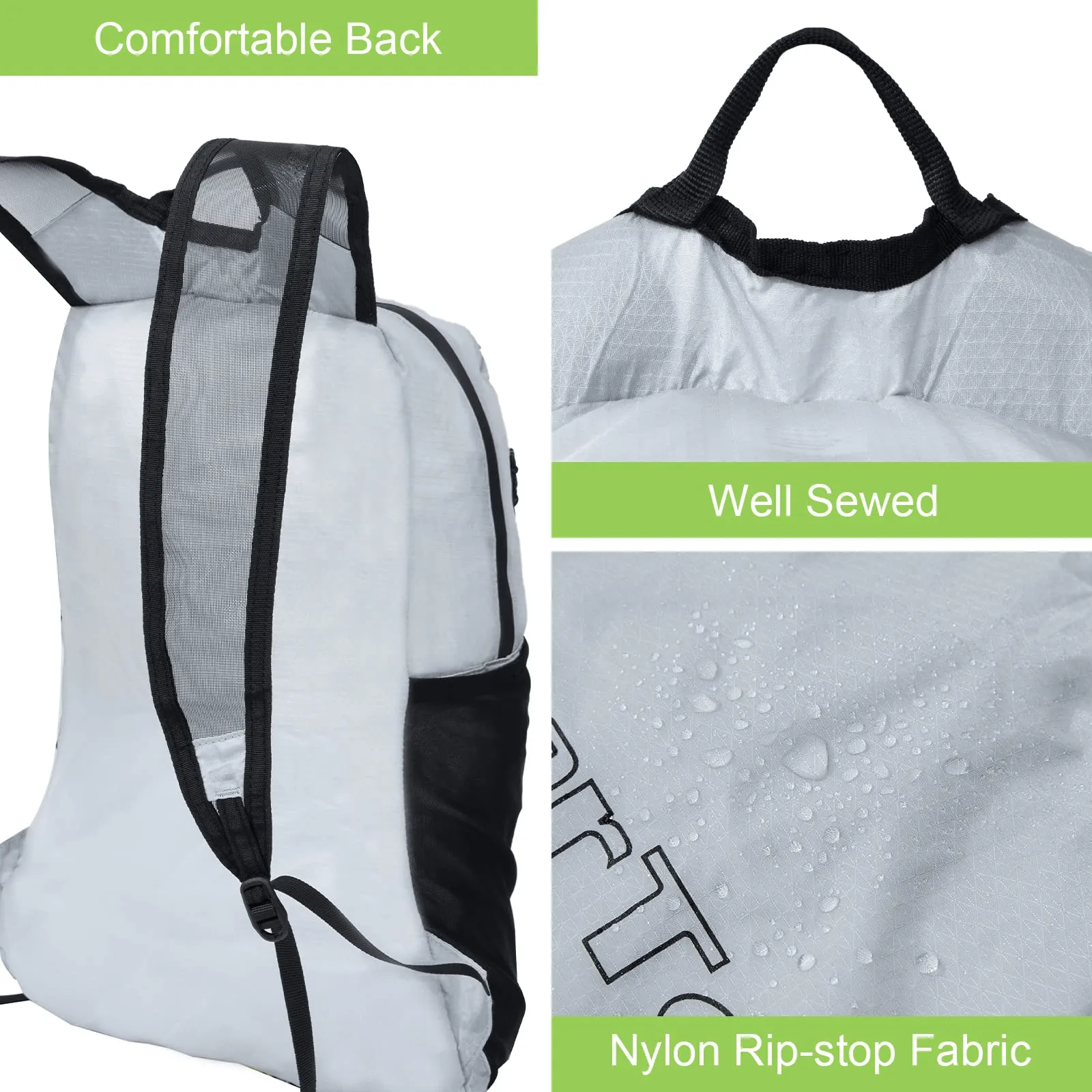 Ultralight Packable Backpack for Outdoors