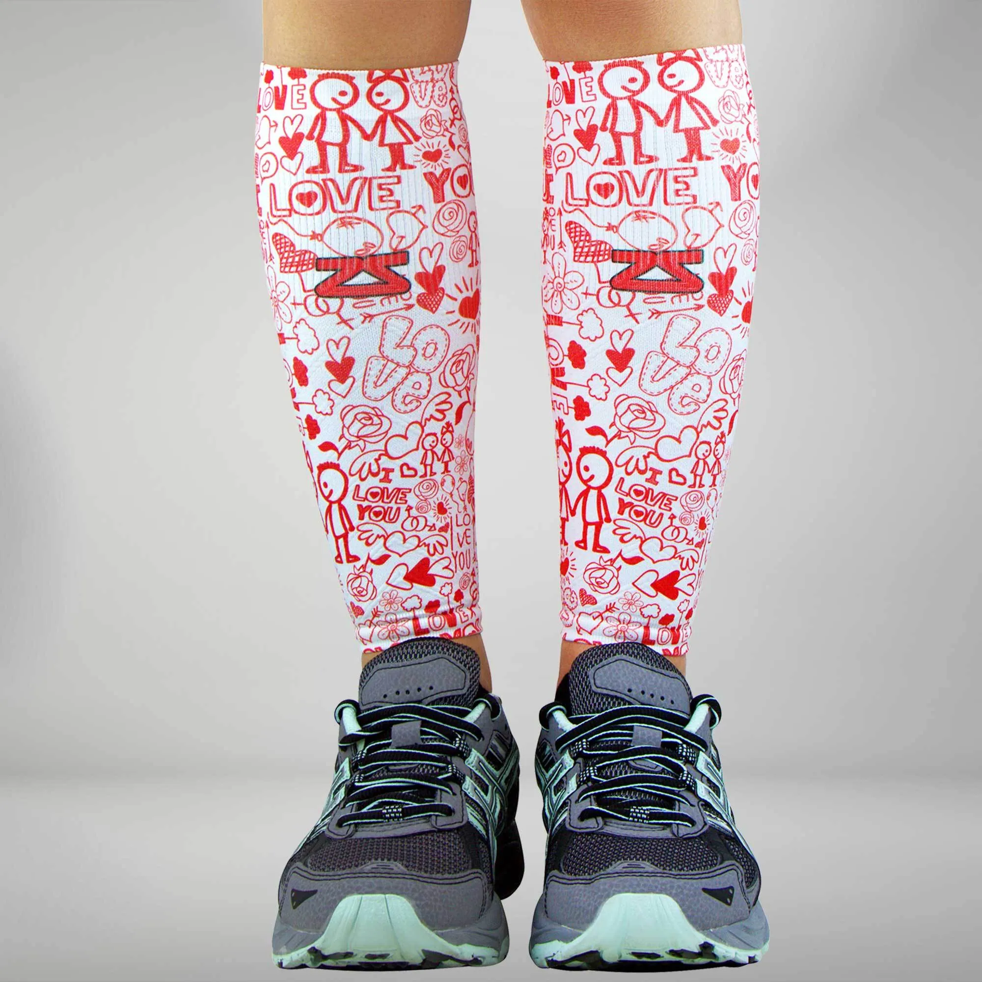 Valentine's Day Compression Leg Sleeves