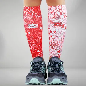 Valentine's Day Compression Leg Sleeves