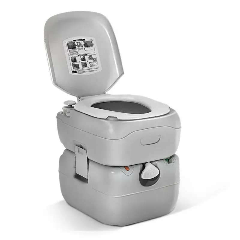 Weisshorn Outdoor Portable Camping Toilet | 22 Litre