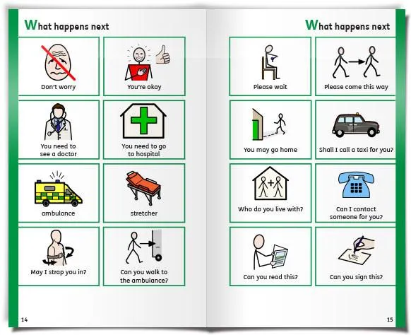 Widgit Health First Aid Booklet
