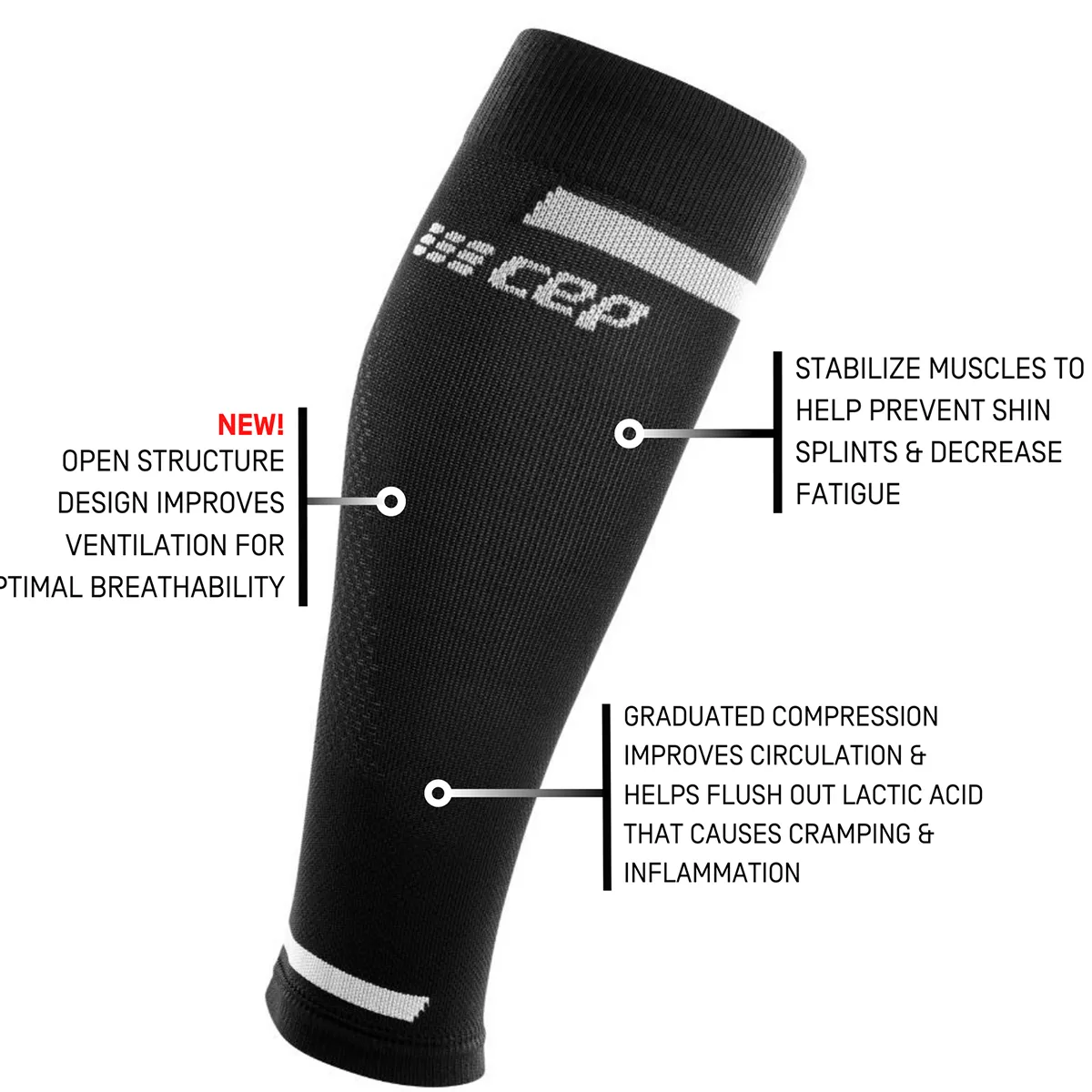 Women's Run Compression Calf Sleeve 4.0